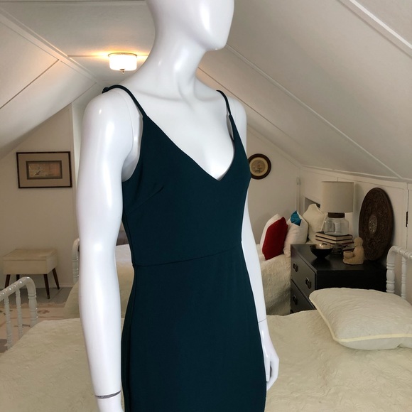 LULU’s Infinite Glory Forest Green Maxi Dr… - Picture 8 of 16